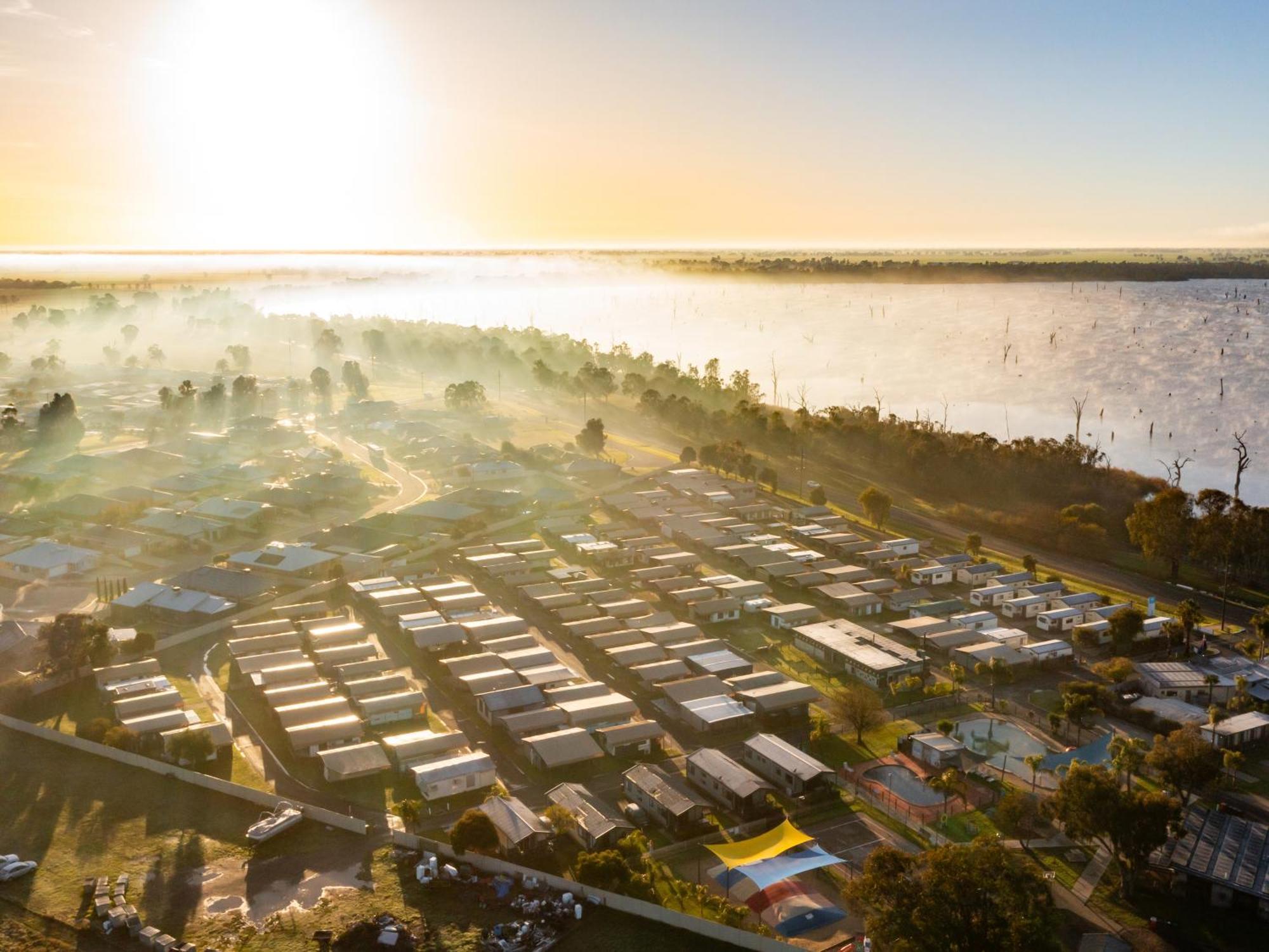 Nrma Yarrawonga Mulwala Holiday Park エクステリア 写真